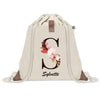 Sac à dos avec pochette Sylvette Lettre Fleur