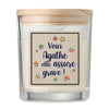 noël cadeau départ retraite travail collègue idée fête des mères boulot soeur grand-mères santa anniversaire femme fille saint valentin mamie maman bougie candle homme papa grand-père soeur frère