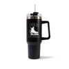 Mug isotherme Noir Patinage J'peux pas