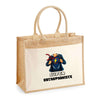 Sac Fête des Mères Mamie Famille Idée Cadeau anniversaire Noël Travail Boulot Métier Départ Retraite Collègue Femme cabas shopping plage