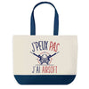 Sac de shopping bleu J'peux pas Airsoft