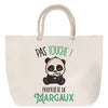 Sac Fête des Mères Mamie Famille Idée Cadeau anniversaire Noël Travail Boulot Métier Départ Retraite Collègue Femme cabas shopping plage