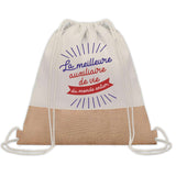 Sac Fête des Mères Mamie Maman Cadeau anniversaire Noël Travail Métier Départ Retraite Collègue Femme cabas shopping plage
