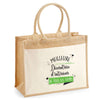 Sac Fête des Mères Mamie MAman Soeur Femme Famille Idée Cadeau anniversaire Noël Travail Boulot Métier Départ Retraite Collègue Femme cabas shopping plage