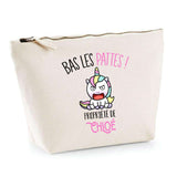 Trousse pochette de rangement maquillage Fête des Mères Mamie Famille Idée Cadeau anniversaire Noël Travail Boulot Métier Départ Retraite Collègue Femme
