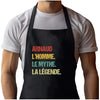 Cadeau Cuisinier cuisinière mère maman papa père mamie papi Vêtement Blouse de protection Barbecue Jardinage Tablier de Travail Tâches ménagères 