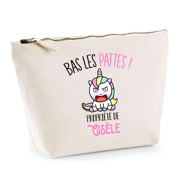 Trousse pochette de rangement maquillage Fête des Mères Mamie Famille Idée Cadeau anniversaire Noël Travail Boulot Métier Départ Retraite Collègue Femme