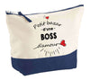 Pochette Trousse Fête des Mères Fêtes des Pères Mamie Papi Famille Idée Cadeau anniversaire Noël Travail Boulot Métier Départ Retraite Collègue Femme Homme