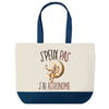 Sac de shopping bleu J'peux pas Astronomie