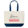 Sac de shopping bleu Liliane en Vacances