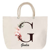 Sac Fête des Mères Mamie Famille Idée Cadeau anniversaire Noël Travail Boulot Métier Départ Retraite Collègue Femme cabas shopping plage