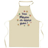 Cadeau Cuisinier cuisinière mère maman papa père mamie papi Vêtement Blouse de protection Barbecue Jardinage Tablier de Travail Tâches ménagères 