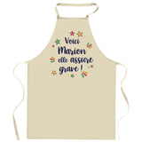 Cadeau Cuisinier cuisinière mère maman papa père mamie papi Vêtement Blouse de protection Barbecue Jardinage Tablier de Travail Tâches ménagères 