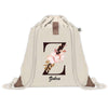 Sac à dos avec pochette Zohra Lettre Fleur