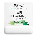 Tapis de souris Merci Papi Inoubliable