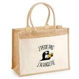 Sac Fête des Mères Mamie Famille Idée Cadeau anniversaire Noël Travail Boulot Métier Départ Retraite Collègue Femme cabas shopping plage Homme Papa Papi Pères Frère