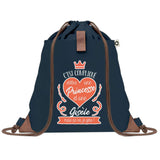 sac a dos femme bleu coton recycle avec pochette cadeau original pour collegue amie prof ou soeur idee cadeau femme noel anniversaire secret santa ou depart a la retraite sac pratique chic et ecoresponsable design breton elegant