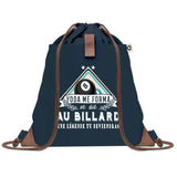 sac a dos bleu coton recycle avec pochette idee cadeau originale pour collegue ami prof ou membre de la famille cadeau mixte noel anniversaire secret santa ou depart au travail sac leger pratique et ecologique design breton moderne
