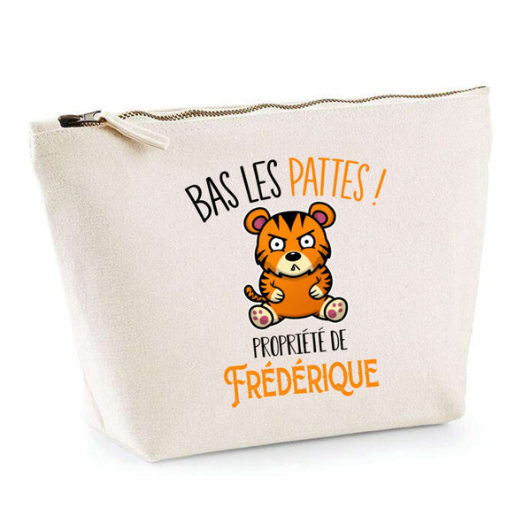 Trousse pochette de rangement maquillage Fête des Mères Mamie Famille Idée Cadeau anniversaire Noël Travail Boulot Métier Départ Retraite Collègue Femme
