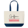 Sac de shopping bleu Greffière en Vacances