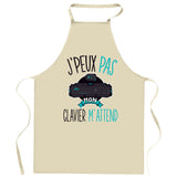 Cadeau Cuisinier cuisinière mère maman papa père mamie papi Vêtement Blouse de protection Barbecue Jardinage Tablier de Travail Tâches ménagères 