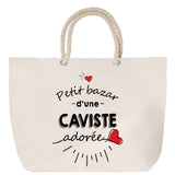Sac Fête des Mères Mamie Famille Idée Cadeau anniversaire Noël Travail Boulot Métier Départ Retraite Collègue Femme cabas shopping plage