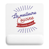 Tapis de souris Cousine Meilleure Monde
