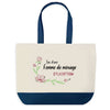 Sac de shopping bleu Femme d'exception