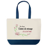 Sac de shopping bleu Femme d'exception