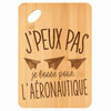 Planche bambou gravée personnalisée femme homme idée cadeau Fête des Mères Fête des Pères apéro papa maman prénom cuisine plateau fromage