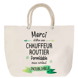 Sac Fête des Mères Mamie Famille Idée Cadeau anniversaire Noël Travail Boulot Métier Départ Retraite Collègue Femme cabas shopping plage