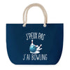Sac de plage Bleu anse corde J'peux Pas Bowling