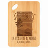 Planche bambou gravée personnalisée femme homme idée cadeau Fête des Mères Fête des Pères apéro papa maman prénom cuisine plateau fromage