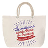 Sac Fête des Mères Mamie Famille Idée Cadeau anniversaire Noël Travail Boulot Métier Départ Retraite Collègue Femme cabas shopping plage