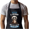 Cadeau Cuisinier cuisinière mère maman papa père mamie papi Vêtement Blouse de protection Barbecue Jardinage Tablier de Travail Tâches ménagères 