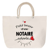 Sac Fête des Mères Mamie Famille Idée Cadeau anniversaire Noël Travail Boulot Métier Départ Retraite Collègue Femme cabas shopping plage