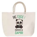 Sac Fête des Mères Mamie Famille Idée Cadeau anniversaire Noël Travail Boulot Métier Départ Retraite Collègue Femme cabas shopping plage