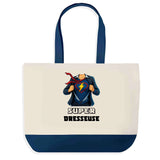 Sac Fête des Mères Mamie Famille Idée Cadeau anniversaire Noël Travail Boulot Métier Départ Retraite Collègue Femme cabas shopping plage