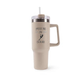 Mug isotherme Beige Escalade Rocher J'peux pas