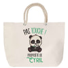 Sac Fête des Mères Mamie Famille Idée Cadeau anniversaire Noël Travail Boulot Métier Départ Retraite Collègue Femme cabas shopping plage