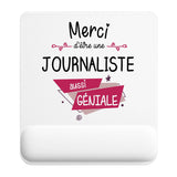 Tapis de souris ergonomique avec repose-poignet, accessoire bureau pour femme et homme, fête des pères, cadeau pas cher, idée cadeau fête des mères, secret santa, départ à la retraite, télétravail et gaming