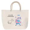 Sac Fête des Mères Mamie Famille Idée Cadeau anniversaire Noël Travail Boulot Métier Départ Retraite Collègue Femme cabas shopping plage