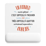 Tapis de souris ergonomique avec repose-poignet, accessoire bureau pour femme et homme, fête des pères, cadeau pas cher, idée cadeau fête des mères, secret santa, départ à la retraite, télétravail et gaming