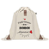 Sac à dos avec pochette Bazar d'un Doudou d'amour