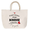 Sac Fête des Mères Mamie Famille Idée Cadeau anniversaire Noël Travail Boulot Métier Départ Retraite Collègue Femme cabas shopping plage