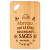 Planche à découper cadeau Noël famille amis papa maman mamie papi, idée cadeau apéro et cuisine, Secret Santa
