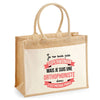Sac Fête des Mères Mamie MAman Soeur Femme Famille Idée Cadeau anniversaire Noël Travail Boulot Métier Départ Retraite Collègue Femme cabas shopping plage