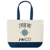 Sac de shopping bleu J'peux pas Course d'orientation