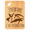 Planche bambou gravée personnalisée femme homme idée cadeau Fête des Mères Fête des Pères apéro papa maman prénom cuisine plateau fromage