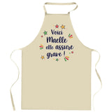 Cadeau Cuisinier cuisinière mère maman papa père mamie papi Vêtement Blouse de protection Barbecue Jardinage Tablier de Travail Tâches ménagères 